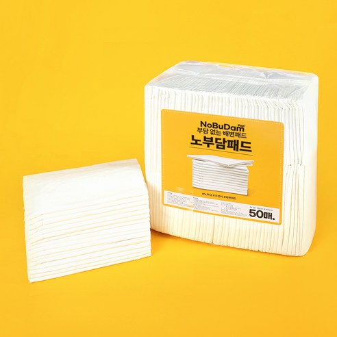 강아지 노부담 절약형 무형광 배변패드 이미지 2