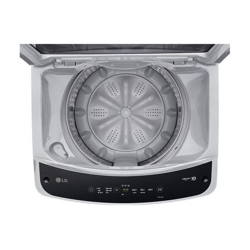 LG전자 통돌이 세탁기 15kg 후기 분석 - 실버 컬러의 세련된 외형