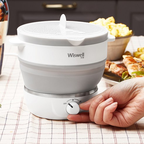 위즈웰 접이식 전기포트 이미지 3