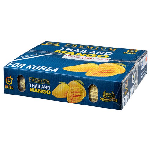 이웃마을 태국산 남독마이 망고 후기 분석 - 낱개 포장 상세