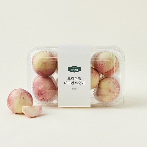 프리미엄 대극천 복숭아, 800g, 1개