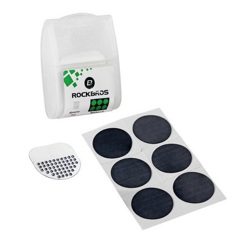 락브로스 자전거 펑크 패치 6p + 연마 시트 + 케이스 세트 GJ2001 이미지 3