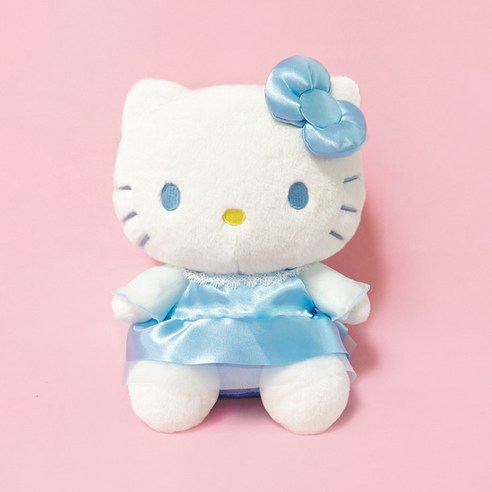 헬로키티 엔젤 인형, 25cm, 블루, 1개