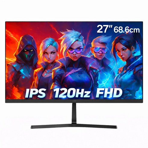 유디아 FHD 제이씨현 EDGE 유케어 IPS 홈엔터 120 모니터, 68.6cm, ED2732HF(무결점)