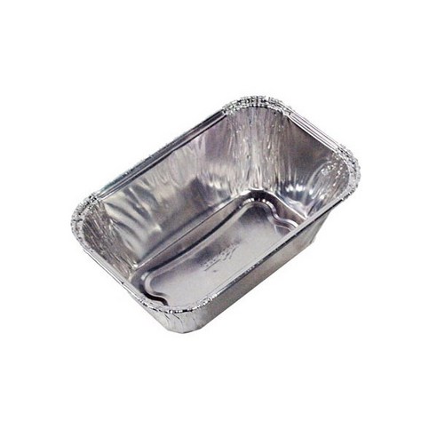 이홈베이킹 은박파운드 일회용 접시 미니 102 x 66 x 38mm, 50개입, 1개