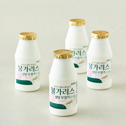 불가리스 설탕무첨가 플레인, 1개, 4개입, 150ml