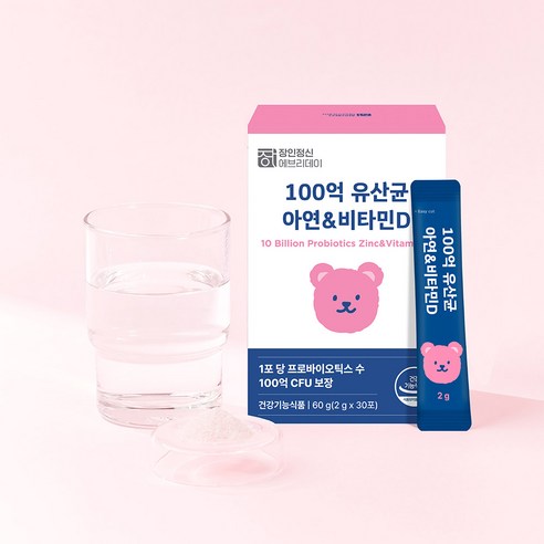 장인정신에브리데이 100억 유산균 아연 & 비타민D 30p 60g, 1개 이미지 4