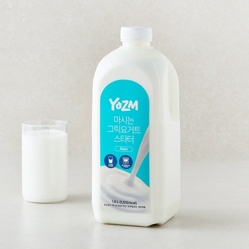 요즘 마시는 그릭요거트 스타터, 1개, 1개입, 1.8L 1개, 1개입, 1.8L