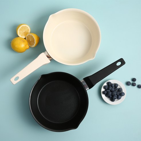 쿡앤쿡 인덕션 베로나 멀티플렉스 팬 후기 분석 - 측면 높이 확인