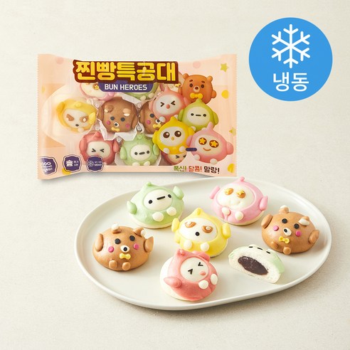 골든피트 찐빵 특공대 (냉동) - 호빵/찐빵