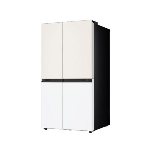 LG 디오스 냉장고 측면 및 도어 디테일