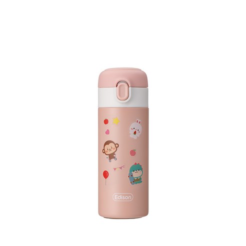 에디슨 원터치 키즈 텀블러 250ml: 아이의 건강과 편리함을 책임지는 완벽한 선택!