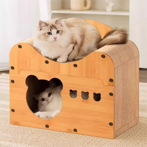 레드퍼피 네코야 웨이브 스크래쳐 베어형 솔직 후기 | 실사용자 리뷰 분석 - 상품 이미지 2