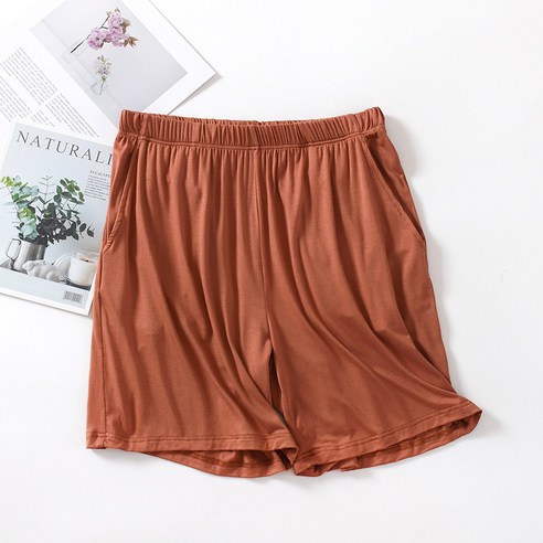 스타 임부 소프트 웨이스트 밴딩 잠옷 반바지