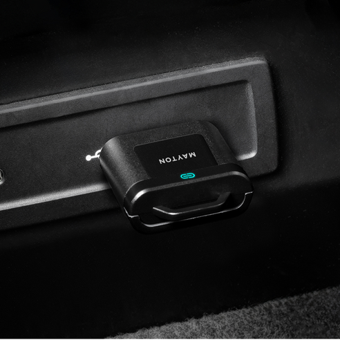 메이튼 차량용 무선 안드로이드 오토 카플레이 호환 오토프로M 후기 분석 - 연결 확인 LED