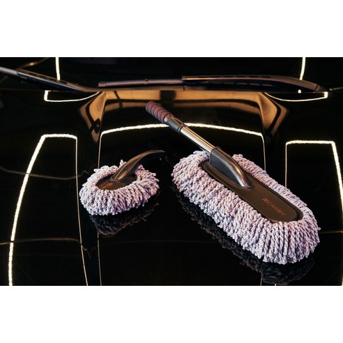 무로 카바이 차량용 극세사 먼지털이 세트 대형 + 소형 + 전용비닐팩 실사용 후기 | 효과 있을까? - 상품 이미지 2