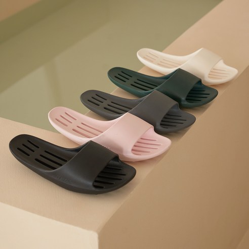 디어커스 오발레 욕실화 후기 분석 - 물 빠짐 구멍 구조