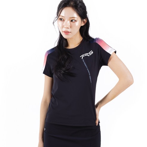 패기앤코 여성용 스포츠 배드민턴 탁구 티셔츠 FST-828
