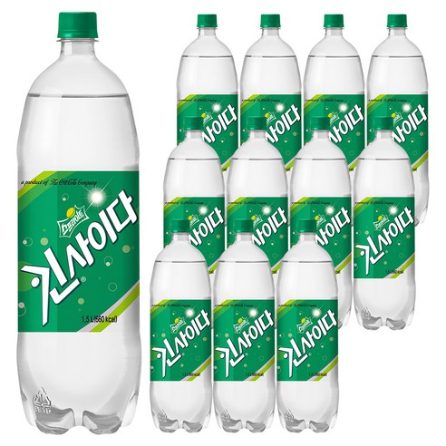 스프라이트 SP킨사이다, 1.5L, 12개