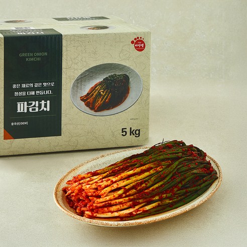 Madangbal Pa Kimchi , 5 kg, 1 Pack (마당발 파김치, 5kg, 1개)
