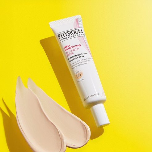 피지오겔 레드 수딩 에이아이 톤업 베이지 선스크린 SPF50+ PA++++ 이미지 2