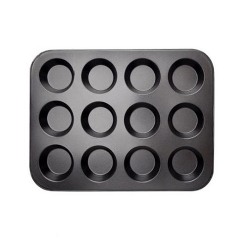 불소수지 12구 머핀팬, 1개