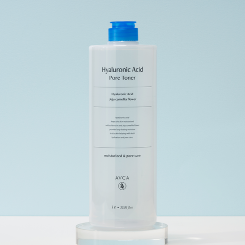 아브카 저분자 히알루론산 대용량 모공 토너 후기 분석 - 수분 테스트 결과