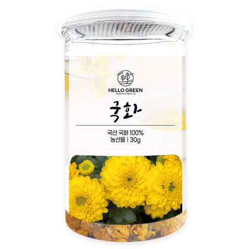 헬로우그린 국내산 국화차, 1개, 1개입, 30g