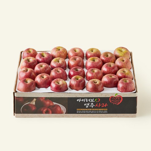 아이러브 영주 못난이 사과 소과 23~30개입, 1개, 4.5kg