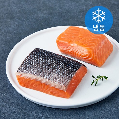 연어 스테이크용 (냉동), 200g, 1개