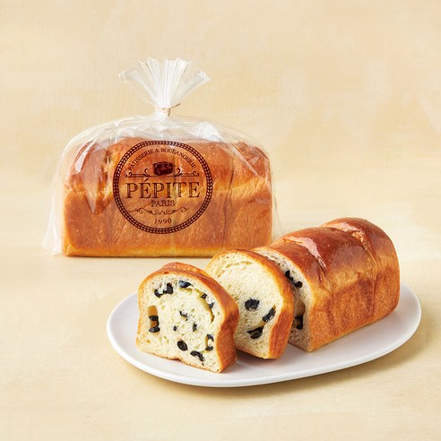 페피트 파리 (PEPITE PARIS) 브리오슈 올리브 치즈 식빵, 230g, 1개