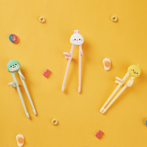 에디슨 프렌즈 아이 맞춤 젓가락 2종 세트 후기 분석 - 후면 상세 정보