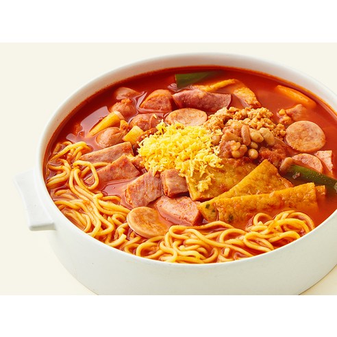 고래사어묵 풍성한 부대전골 3인분 (냉동), 830g, 1개
