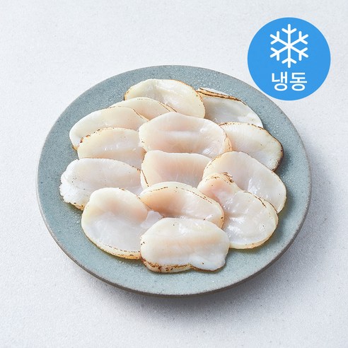 ISEA 손질 키조개 관자 슬라이스 20미 (냉동), 1개, 160g