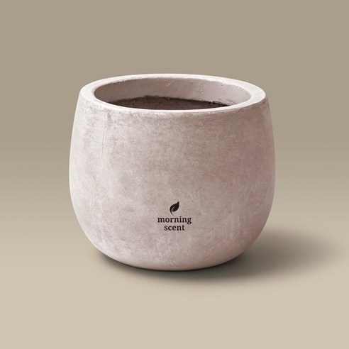 morningscent 마블 패턴 초경량 FRP 유로스톤 화분 스테이 분갈이 플랜테리어, A-06, 1개