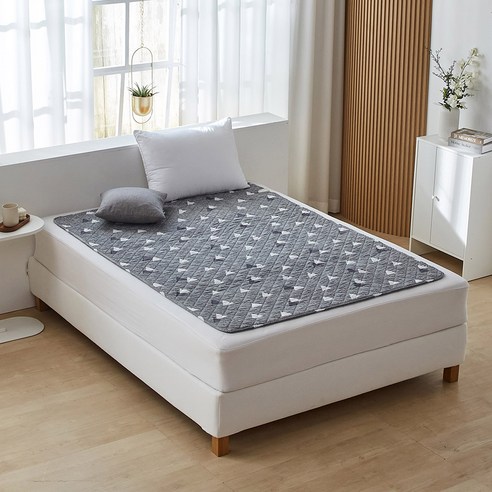 HanilMedical 탄소 카본열선 전기요 HL-803SJ(22), 대(135 x 180 cm), 그레이마운틴