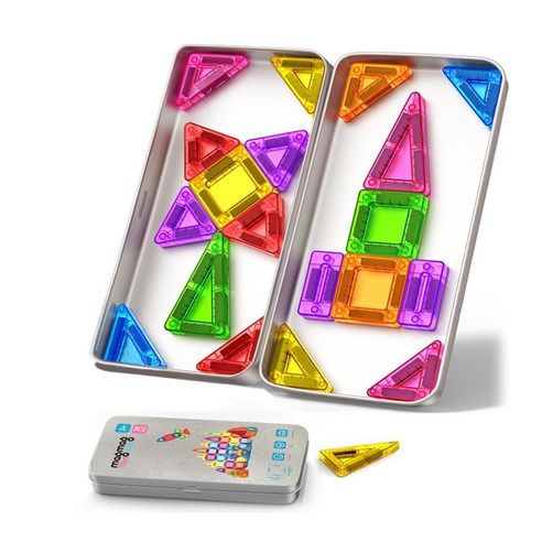 젠토이 마그마그 타일즈 미니 자석블럭 36p 솔직 후기 | 취미생활 필수템 - 상품 이미지 2