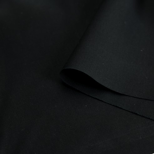 대성섬유 옥스포드 코튼 면 원단 20수 광목 무지 천 데일리 28종, 블랙, 1개