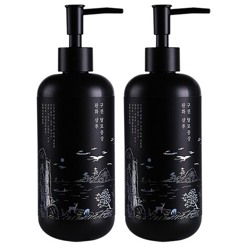 편강율 구전 탈모증상완화 샴푸, 500ml, 2개