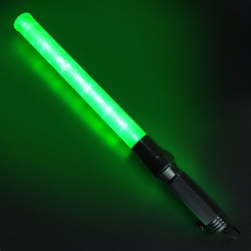비에이비오 LED 고휘도 파티 경광 응원봉 54cm, 그린, 1개