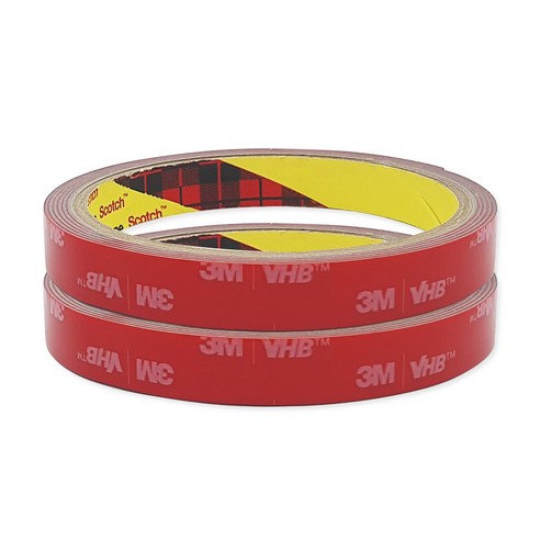 브이에이치비 쓰리엠 초강력 아크릴폼 그레이 양면테이프 12 mm x 1.... 실사용 후기 | 효과 있을까? - 상품 이미지 2