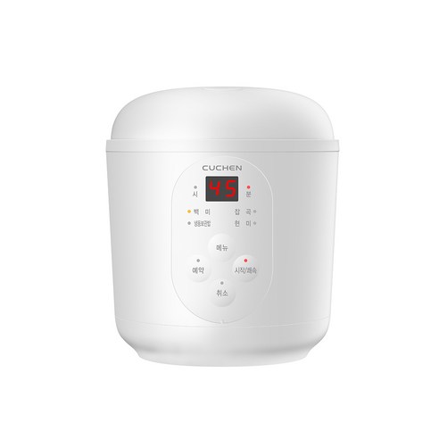 주방의 사랑스러운 동반자, 쿠첸 머쉬룸 미니밥솥 1.5인용