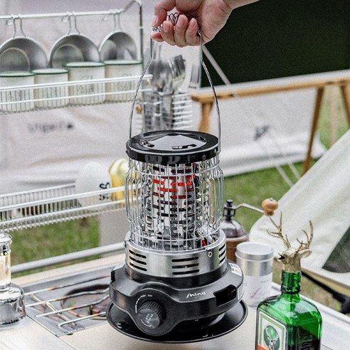 찬 바람에도 끄떡없는 따스함, 신일 포터블 캠핑 가스난로 SCG-HSG300I