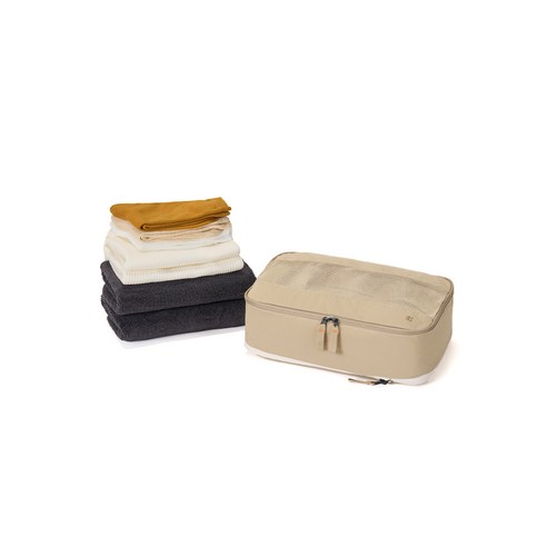 브랜든 여행용 라이트 압축 파우치 세트 후기 분석 - 소재 질감