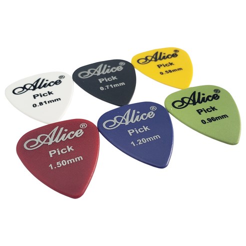 앨리스 기타 피크 24p 세트 4W118 랜덤발송 이미지 4