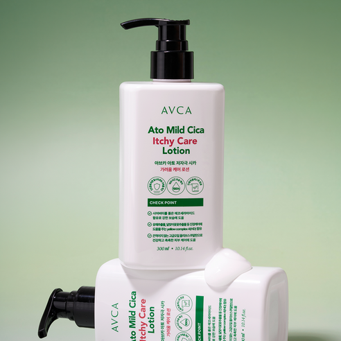 아브카 아토 저자극 시카 가려움 케어 로션 후기 분석 - 제형 및 발림성 테스트