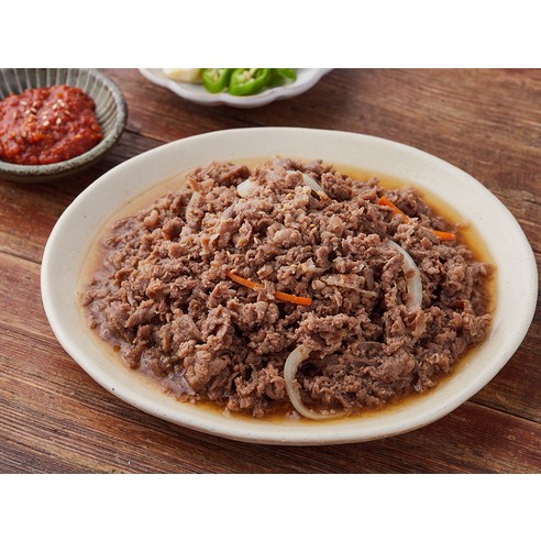 제로슈가 소불고기 사용 장면