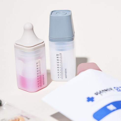 마더케이 유아용 실리콘 약병 3종 세트 이미지 2