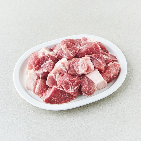 목우촌 명품 흑돼지 앞다리 찌개용 (냉장), 1개, 300g