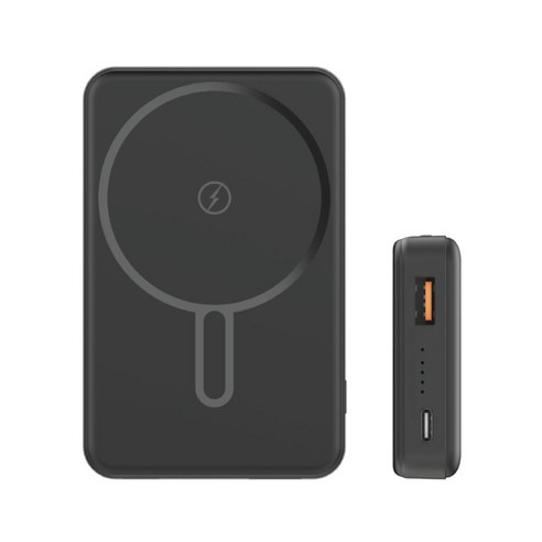 지오맥스 초슬림 맥세이프 마그네틱 유무선 보조배터리 10000mAh 이미지 2